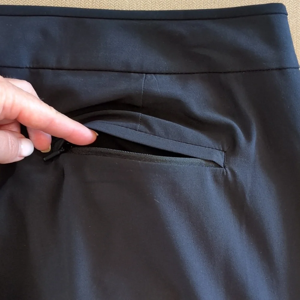Athleta Gramercy Track Trouser in Black Size 16 Tall - Picture 8 of 12